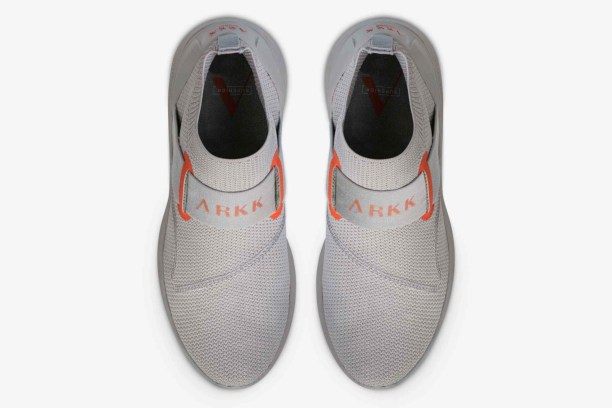 ARKK Collection Spyqon FG 2.0 H-X1 Dove Grey Bright Red - Women Spyqon Grey